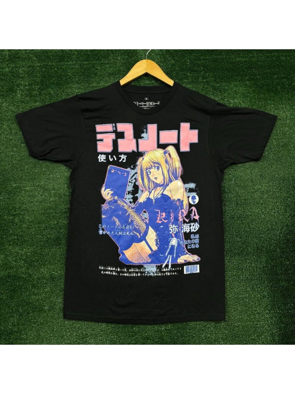 Death Note Misa Amane Anime Magazine Cover T-Shirt Size Medium